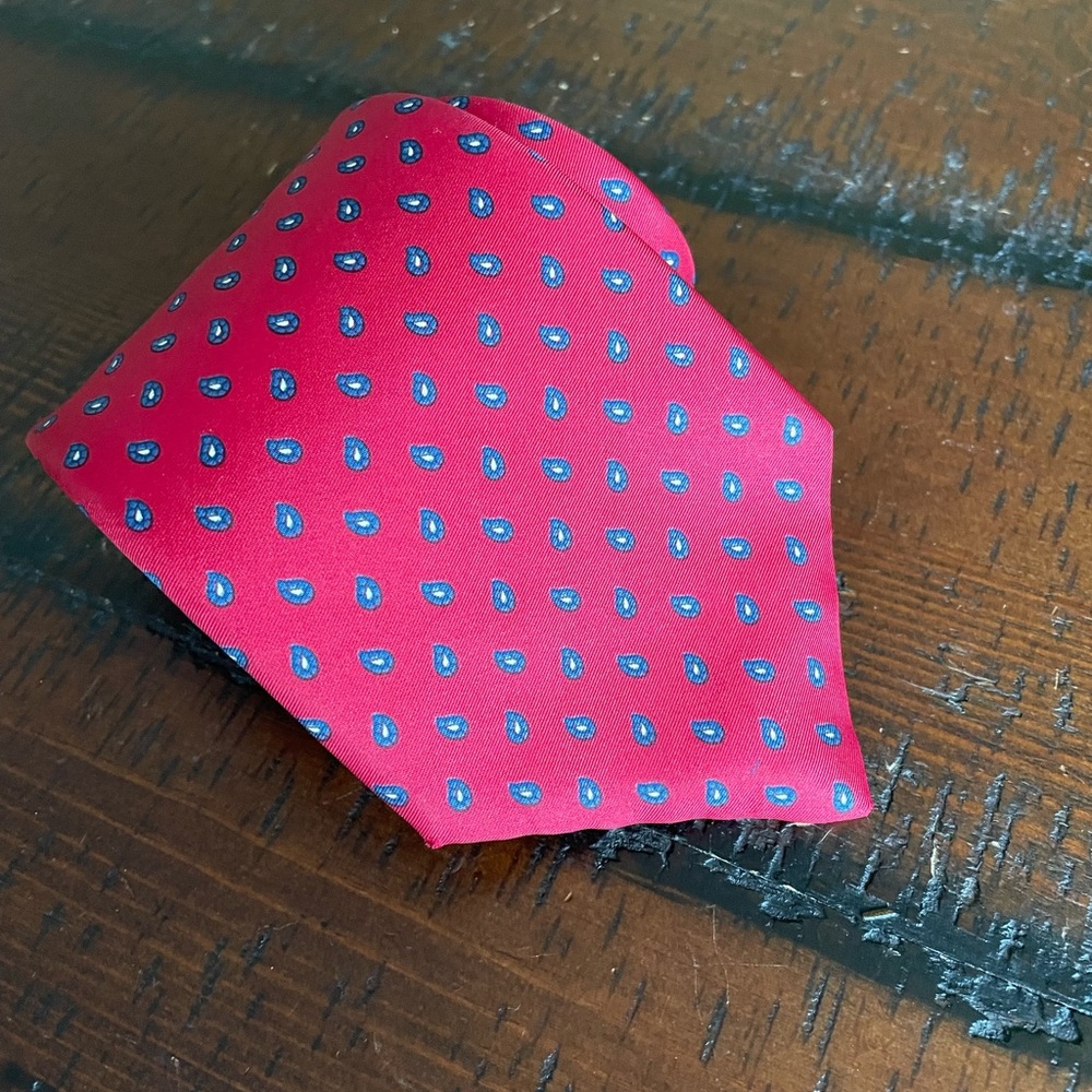 YVes Saint Laurent YSL men’s neckwear necktie 100% silk ~